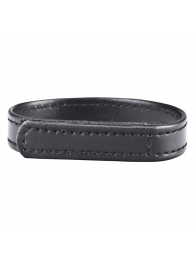 Кольцо на пенис из искусственной кожи на липучке VELCRO COCK RING - 5 см. - BlueLine - в Красногорске купить с доставкой