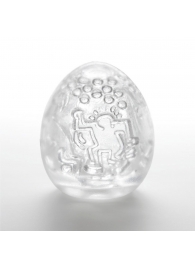 Мастурбатор-яйцо Keith Haring EGG DANCE - Tenga - в Красногорске купить с доставкой
