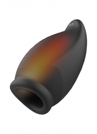 Мастурбатор с вибрацией и функцией нагрева Squeezable Stroker - Dream Toys - в Красногорске купить с доставкой