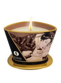 Массажная свеча Intoxicatin Chocolate с ароматом шоколада - 170 мл. - Shunga - купить с доставкой в Красногорске