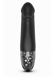 Черный вибратор с электростимуляцией Real Deal Neal - 16,5 см. - MyStim - купить с доставкой в Красногорске