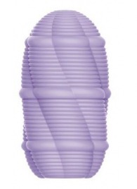 Сиреневый мастурбатор-яйцо Smooth Stripes - Baile - в Красногорске купить с доставкой