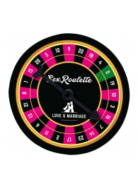 Настольная игра-рулетка Sex Roulette Love   Marriage - Tease&Please - купить с доставкой в Красногорске