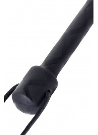 Чёрный стек с фигуркой леопарда на наконечнике - 21 см. - ToyFa - купить с доставкой в Красногорске