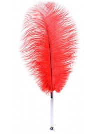 Красное страусовое пёрышко - ToyFa - купить с доставкой в Красногорске