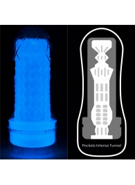 Светящийся в темноте мастурбатор Lumino Play Masturbator Pocketed - Lovetoy - в Красногорске купить с доставкой
