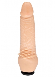 Телесная насадка-фаллос с шипами для массажа клитора - 17,8 см. - LOVETOY (А-Полимер) - купить с доставкой в Красногорске