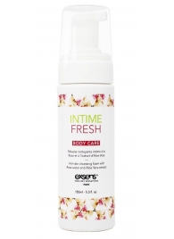 Органическая интимная очищающая пенка Intime Fresh - 150 мл. - Exsens - купить с доставкой в Красногорске