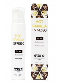 Возбуждающий гель Hot Vanilla Espresso Arousal Gel - 15 мл. - Exsens - купить с доставкой в Красногорске