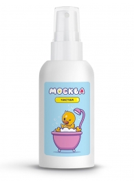 Антибактериальный спрей для очистки секс-игрушек с ароматом дыни  Москва Чистая  - 100 мл. - Москва - купить с доставкой в Красногорске