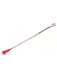 Красный латексный стек с лентами - 62 см. - Sitabella - купить с доставкой в Красногорске