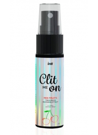 Клиторальный возбуждающий спрей Clit Me On Red Fruits - 12 мл. - INTT - купить с доставкой в Красногорске