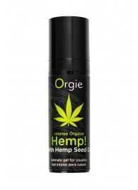 Возбуждающий интимный гель для пар ORGIE Hemp Intense Orgasm - 15 мл. - ORGIE - купить с доставкой в Красногорске
