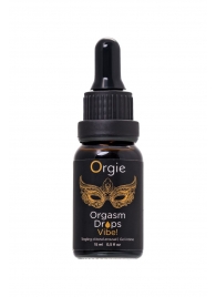 Возбуждающий гель для клитора ORGIE Orgasm Drops Vibe - 15 мл. - ORGIE - купить с доставкой в Красногорске