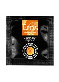 Саше массажного масла Eros exotic с ароматом персика - 4 гр. - Биоритм - купить с доставкой в Красногорске