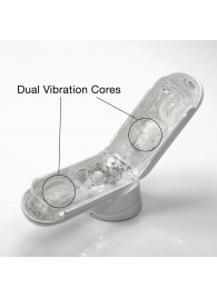 Белый мастурбатор Tenga Flip Zero Gravity с вибрацией - Tenga - в Красногорске купить с доставкой