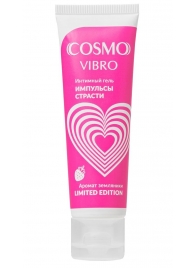 Возбуждающий гель на водно-силиконовой основе Cosmo Vibro с ароматом земляники - 50 гр. - Биоритм - купить с доставкой в Красногорске