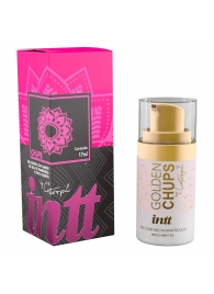 Возбуждающий гель Golden Chups с малиновым ароматом - 17 мл. - INTT - купить с доставкой в Красногорске