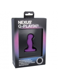 Фиолетовая вибровтулка Nexus G-Play+ S - Nexus Range - в Красногорске купить с доставкой