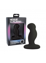 Черная вибровтулка Nexus G-Play+ L - Nexus Range - в Красногорске купить с доставкой