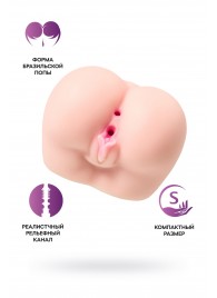Реалистичный мастурбатор Paula с 2 любовными тоннелями - ToyFa - в Красногорске купить с доставкой