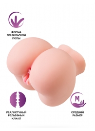 Реалистичный мастурбатор Giovanna - ToyFa - в Красногорске купить с доставкой