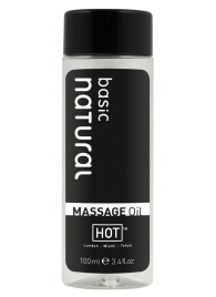 Массажное масло для тела Natural Basic - 100 мл. - HOT - купить с доставкой в Красногорске