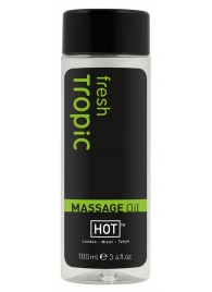 Массажное масло для тела Tropic Fresh - 100 мл. - HOT - купить с доставкой в Красногорске
