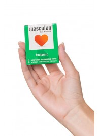 Презервативы анатомической формы Masculan Anatomic - 3 шт. - Masculan - купить с доставкой в Красногорске