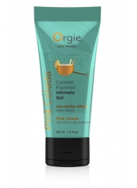 Съедобный интимный гель Orgie Lube Tube Cocktail Pina Colada - 50 мл. - ORGIE - купить с доставкой в Красногорске