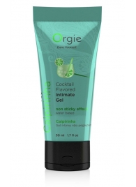 Съедобный интимный гель Orgie Lube Tube Cocktail Caipirinha - 50 мл. - ORGIE - купить с доставкой в Красногорске