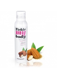 Массажная хрустящая пенка Tickle My Body Sweet Almonds с ароматом миндаля - 150 мл. - Love to Love - купить с доставкой в Красногорске