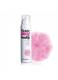 Массажная хрустящая пенка Tickle My Body Cotton Candy с ароматом сладкой ваты - 150 мл. - Love to Love - купить с доставкой в Красногорске