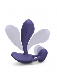 Темно-синий вибромассажер Witty P G Vibrator with Remote Control - Love to Love - в Красногорске купить с доставкой