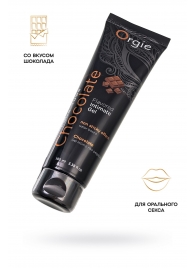 Интимный гель на водной основе Lube Tube Chocolate с шоколадным вкусом - 100 мл. - ORGIE - купить с доставкой в Красногорске