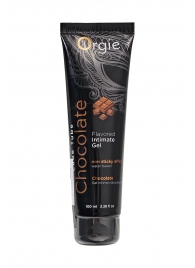 Интимный гель на водной основе Lube Tube Chocolate с шоколадным вкусом - 100 мл. - ORGIE - купить с доставкой в Красногорске