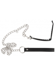 Зажим для половых губ с поводком Pussy Clamp With A Leash - Orion - купить с доставкой в Красногорске