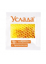 Гель-лубрикант «Услада с прополисом» - 3 гр. - Биоритм - купить с доставкой в Красногорске