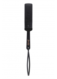 Черный кожаный пэддл - 37 см. - Pecado - купить с доставкой в Красногорске