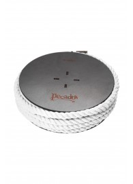 Белая веревка для шибари на катушке - 10 м. - Pecado - купить с доставкой в Красногорске