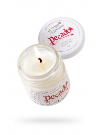Массажная свеча Tobacco Vanilla - 35 мл. - Pecado - купить с доставкой в Красногорске