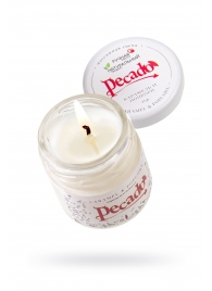 Массажная свеча Caramel   Popcorn - 35 мл. - Pecado - купить с доставкой в Красногорске