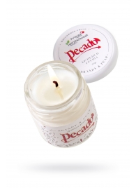 Массажная свеча Brandy   Pear - 35 мл. - Pecado - купить с доставкой в Красногорске