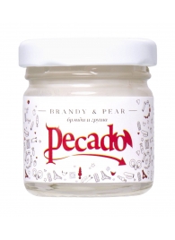 Массажная свеча Brandy   Pear - 35 мл. - Pecado - купить с доставкой в Красногорске