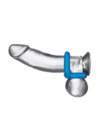 Комплект из 2 эрекционных колец-восьмерок 2-Pack Duo Cock And Ball Stamina Enhancement Ring - BlueLine - в Красногорске купить с доставкой