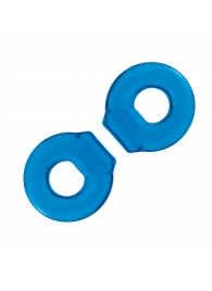 Комплект из двух колец для пениса 2-Pack Ultra-Stretch Stamina Endurance Ring - BlueLine - в Красногорске купить с доставкой
