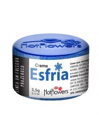 Возбуждающий крем Esfria с охлаждающим эффектом - 3,5 гр. - HotFlowers - купить с доставкой в Красногорске