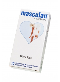 Ультратонкие презервативы Masculan Ultra Fine с обильной смазкой - 10 шт. - Masculan - купить с доставкой в Красногорске