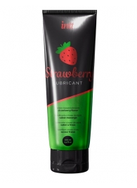 Смазка на водной основе с ароматом клубники Strawberry Lubricant - 100 мл. - INTT - купить с доставкой в Красногорске