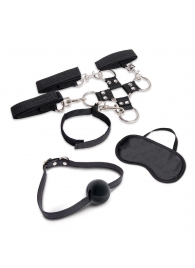 Набор для фиксации из 7 предметов Hogtie   Ball Gag Kit - Lux Fetish - купить с доставкой в Красногорске